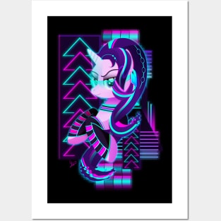 Synthwave Starlight Glimmer Posters and Art